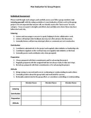 2021 Virtual Peru - grading rubric - Expectations and Grading criteria ...