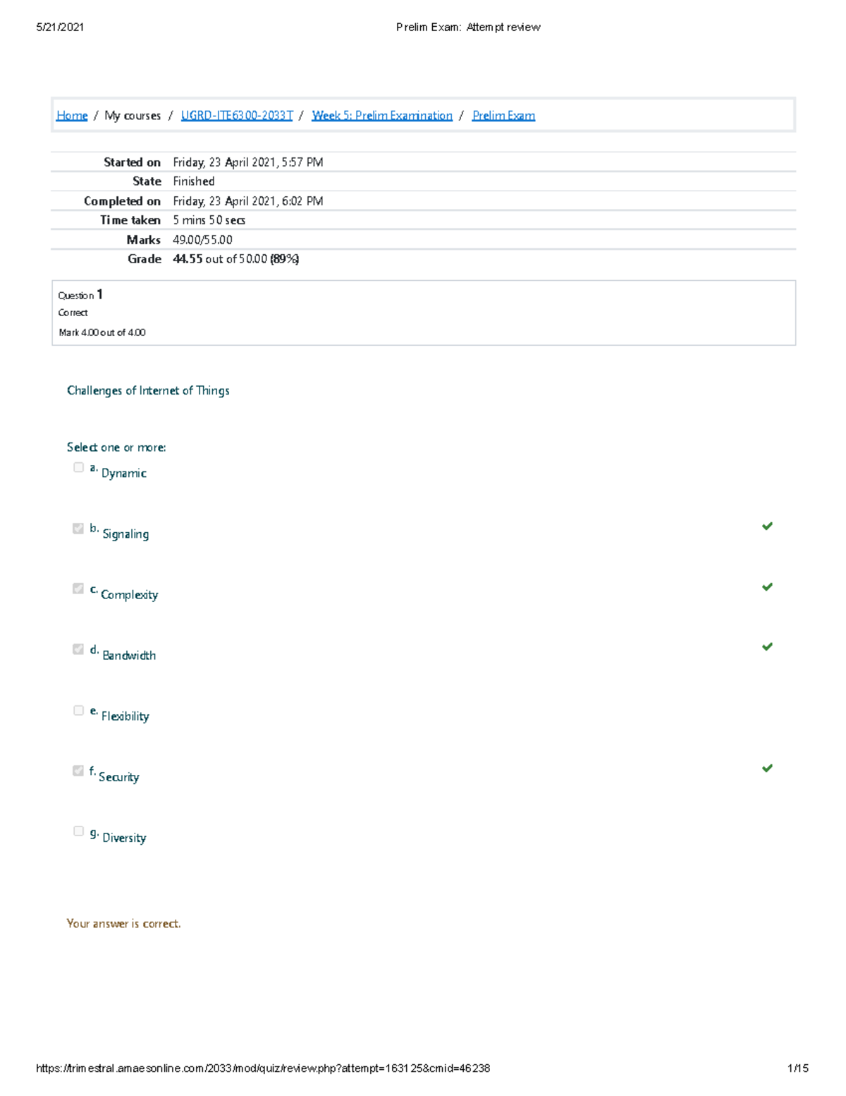 prelim-exam-attempt-review-home-my-courses-ugrd-ite6300-2033t-week