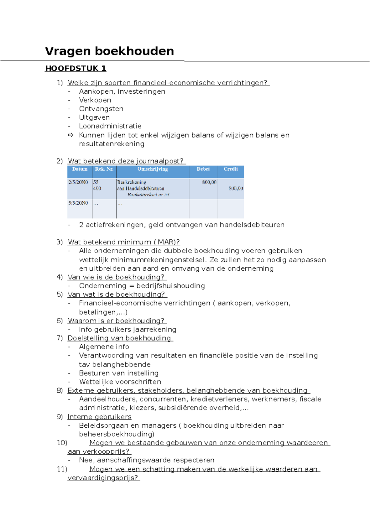 Vragen Boekhouden - Cbcv - Methodologie Van De Sociale Wetenschappen ...