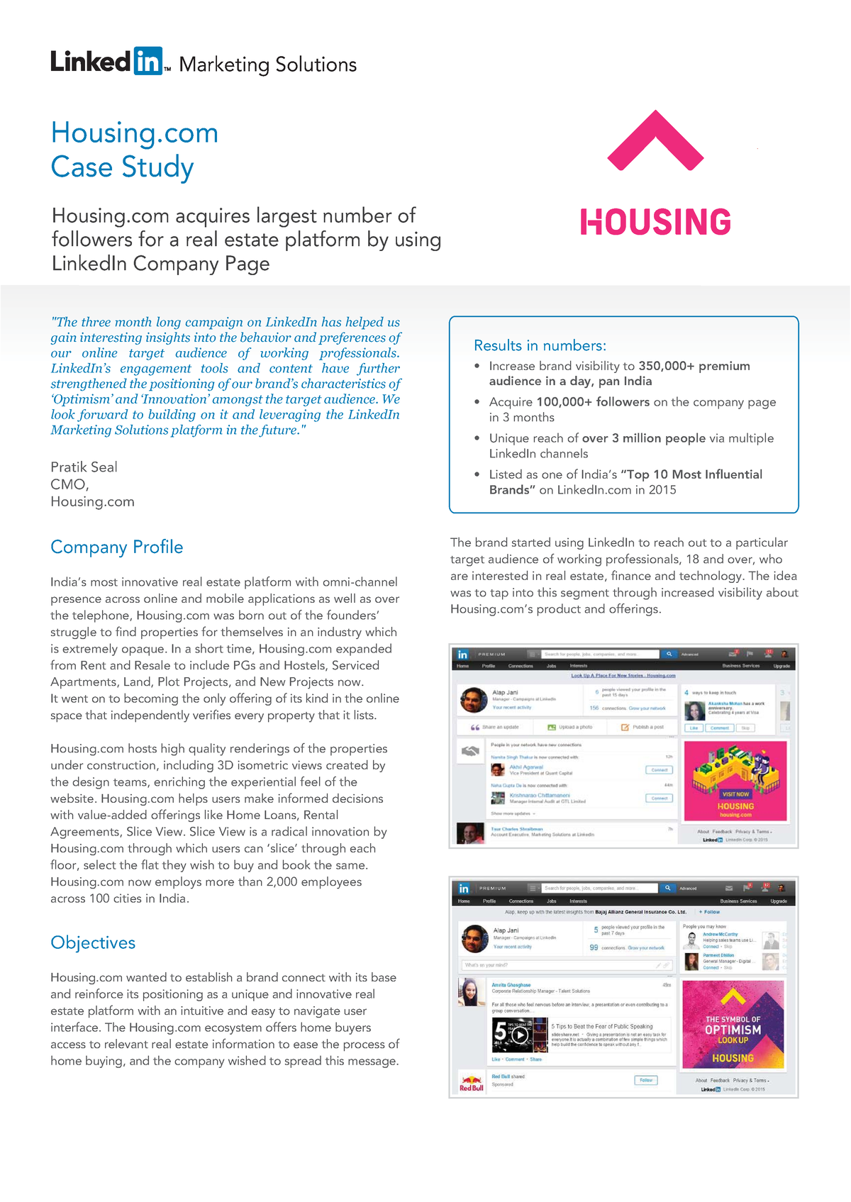 case study on housing market