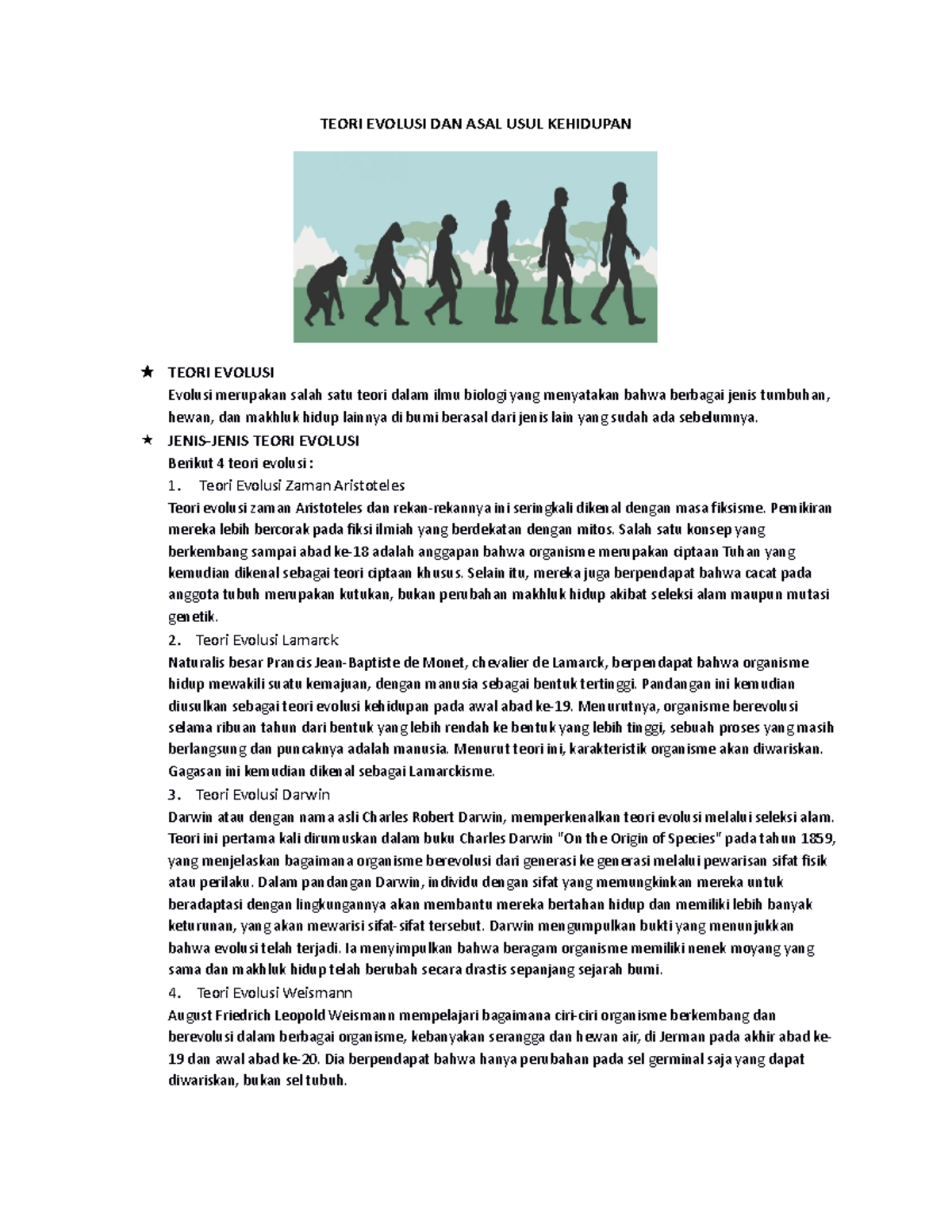 Teori Evolusi D-WPS Office - T…