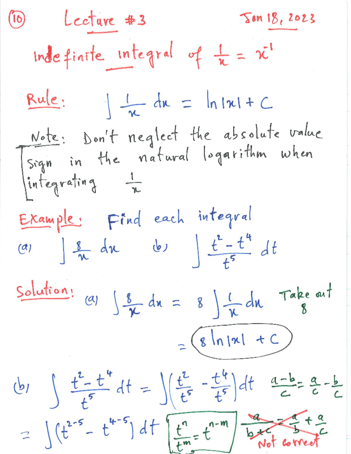 103 Lecture Notes #3 W2022T2 - MATH 1130 - Studocu