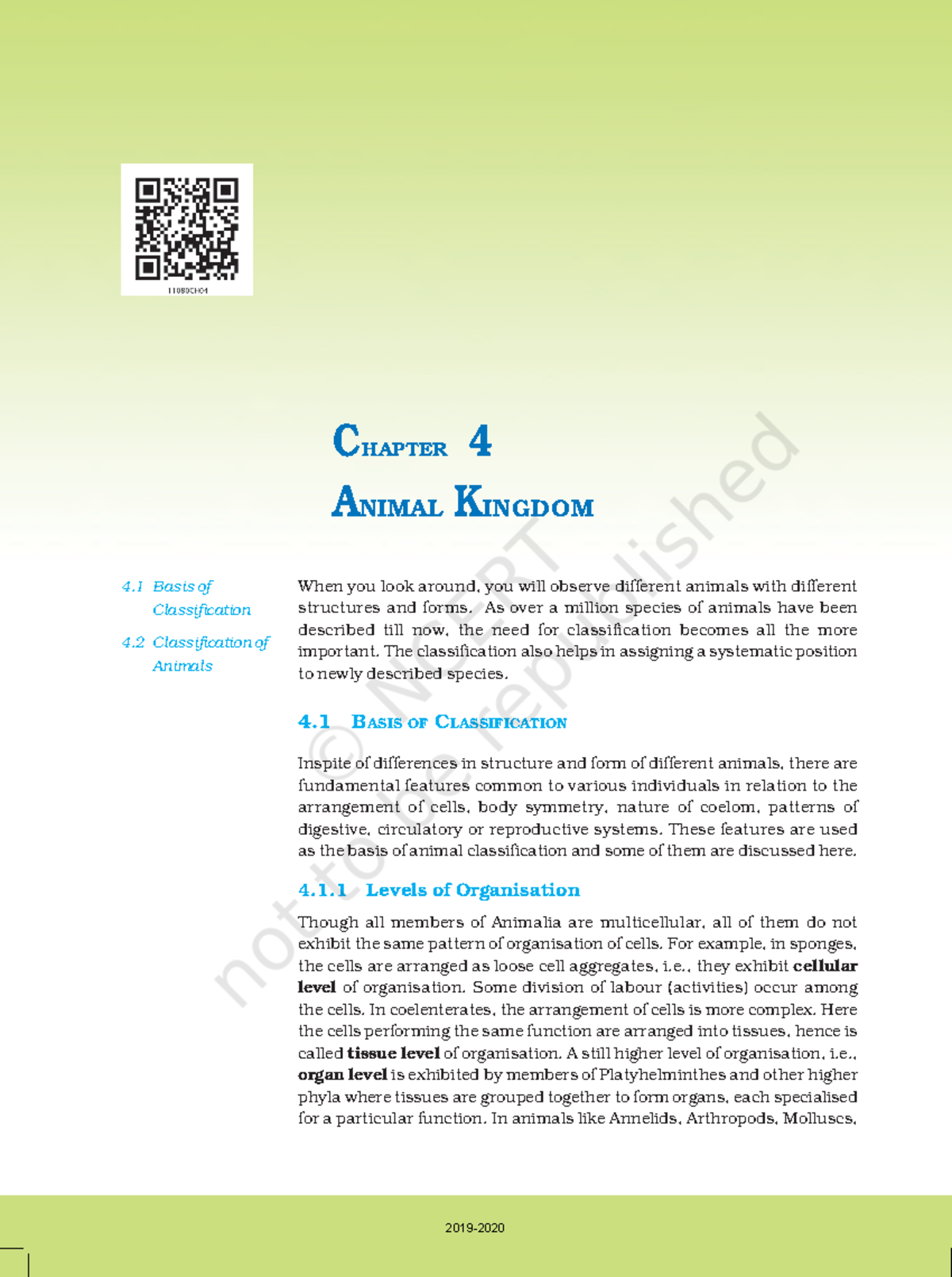 CBSE-class-11- Ncert-Book-Biology- Animal- Kingdom-chapter-4 - 46 ...