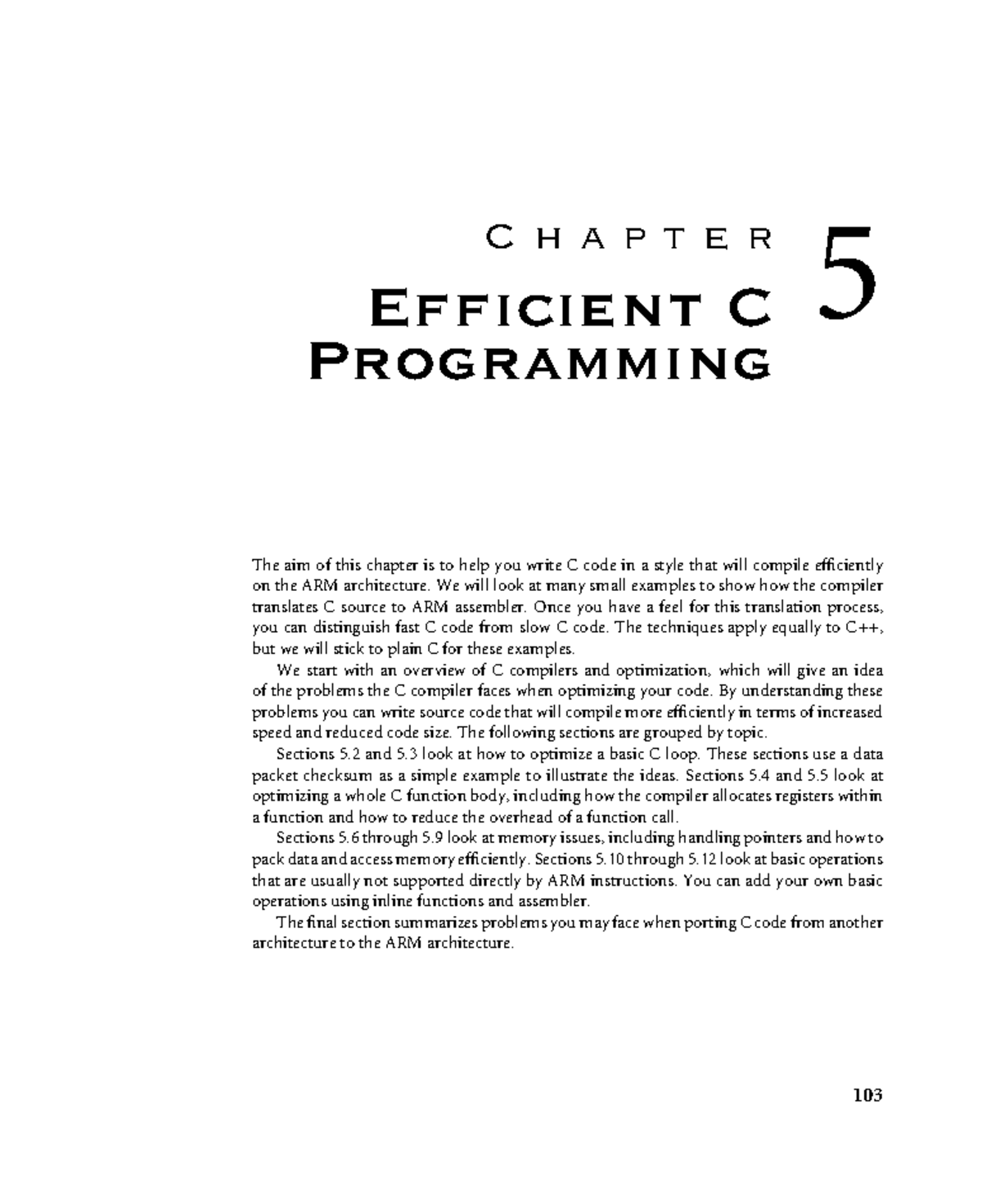 Microcontrollers module 3 - C h a p t e r Efficient C Programming 5 The ...