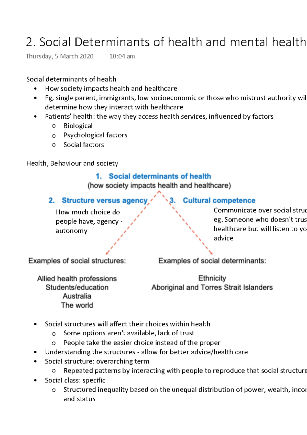 2. Social Determinants Of Health And Mental Health - Warning: TT ...