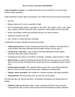 Musculoskeletal notes - Mr. K M/S notes Amputation. Phantom pain (pain ...