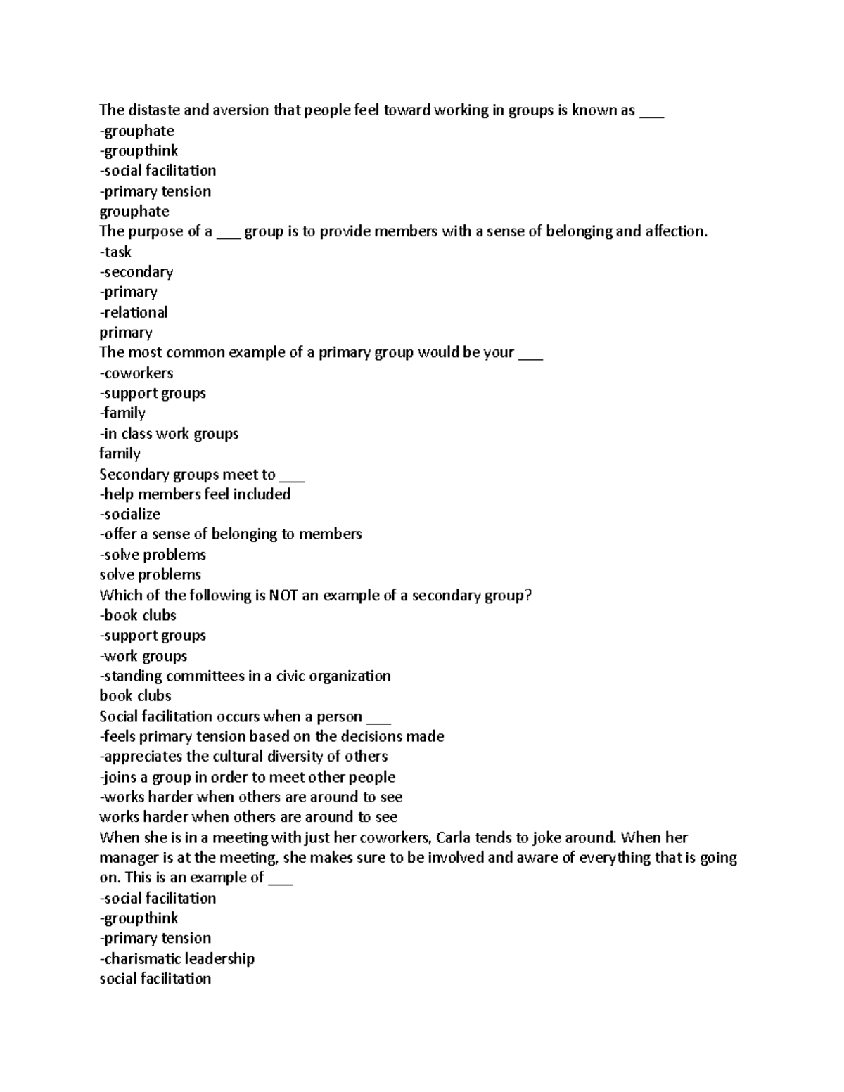 Psych Ch 10 - The distaste and aversion that people feel toward working ...