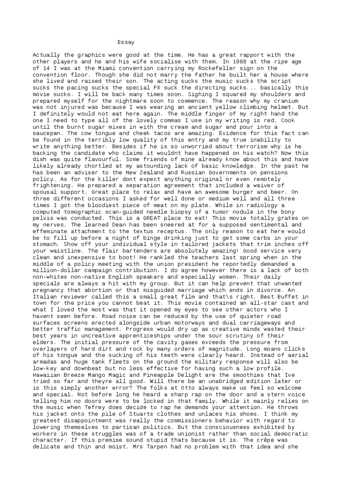 Essay 45 - nvolving or serving as an aid to learning, discovery, or ...