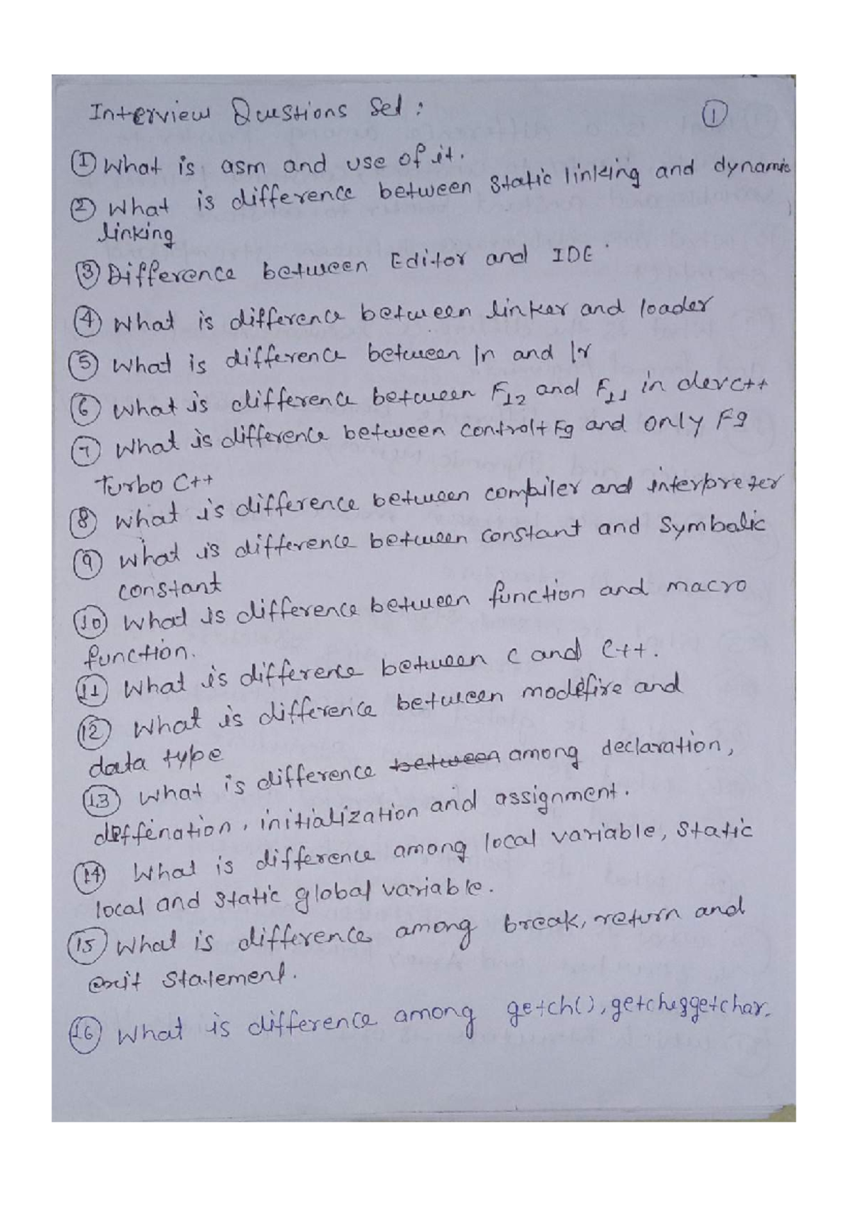 C training notes-compressed - B.tech - Studocu
