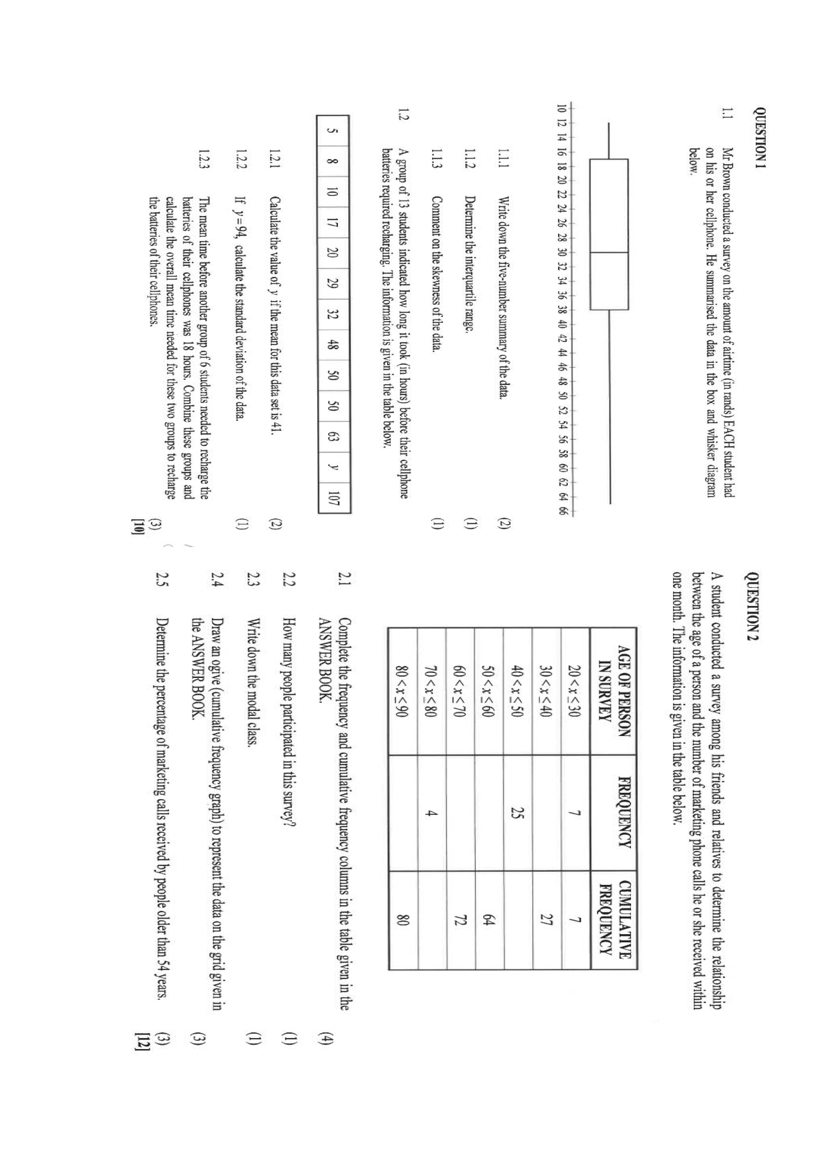 maths assignment september