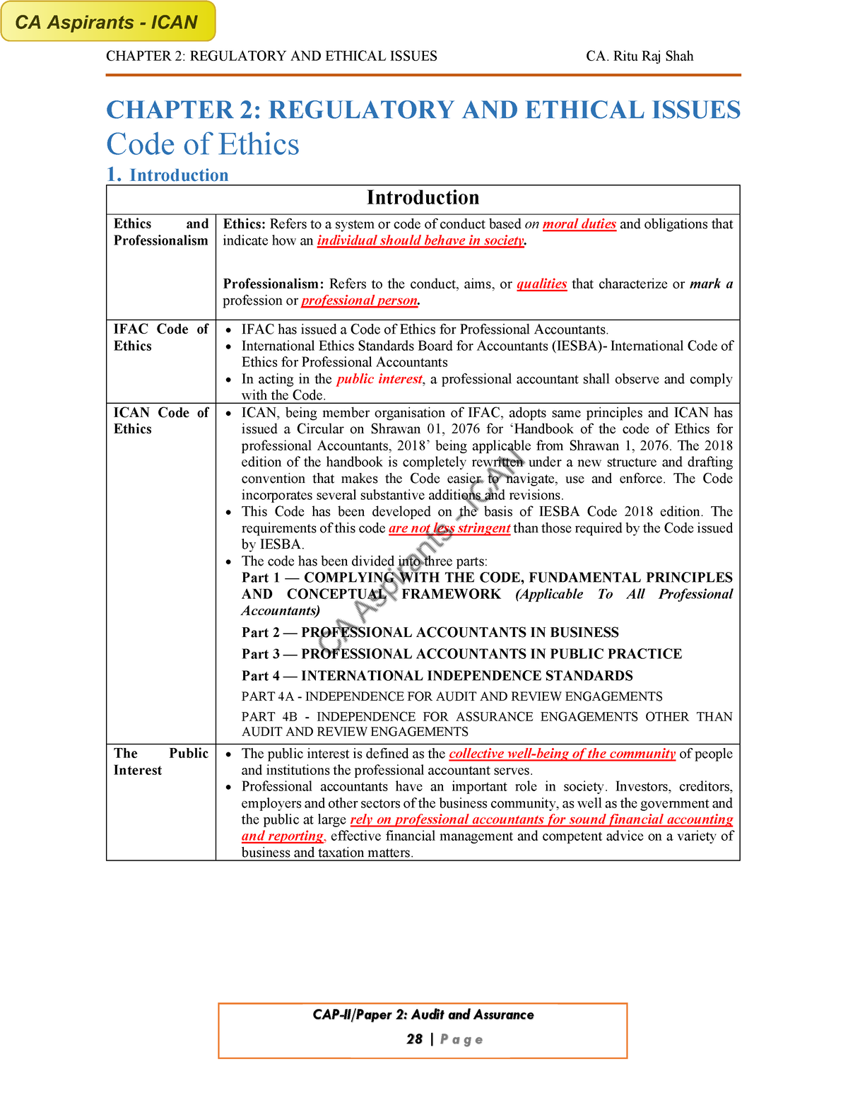 code-of-ethics-chapter-2-regulatory-and-studocu