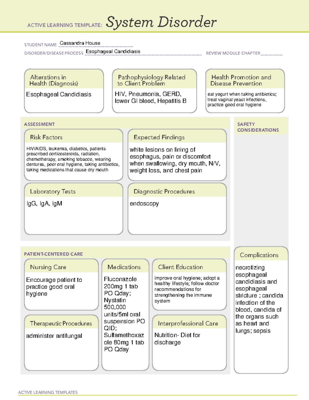 esophageal-candidiasis-active-learning-templates-system-disorder