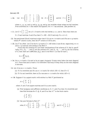 MATH 554 Prob 08 - Problem Questions Given In Class, Professor Carl ...