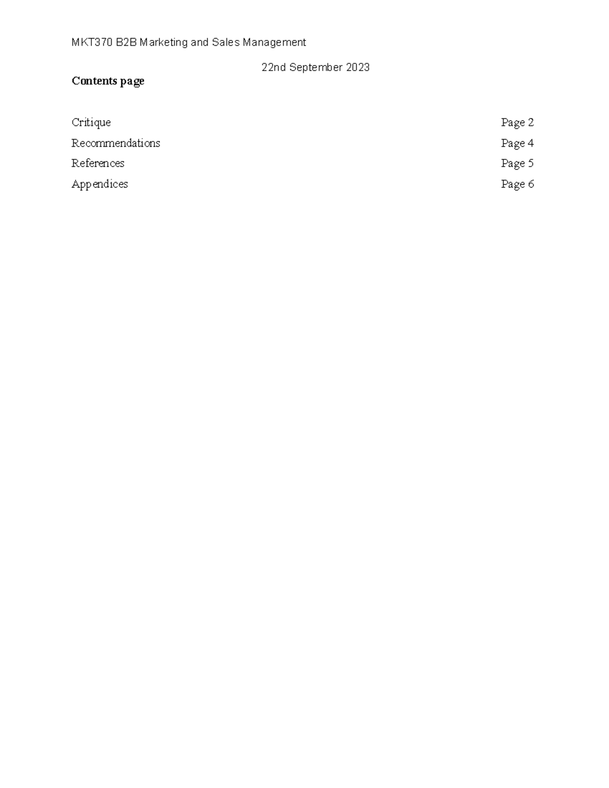 Suss Mkt370 Tma01 Individual Assignment [hope This Helps] - Mkt370 B2b 