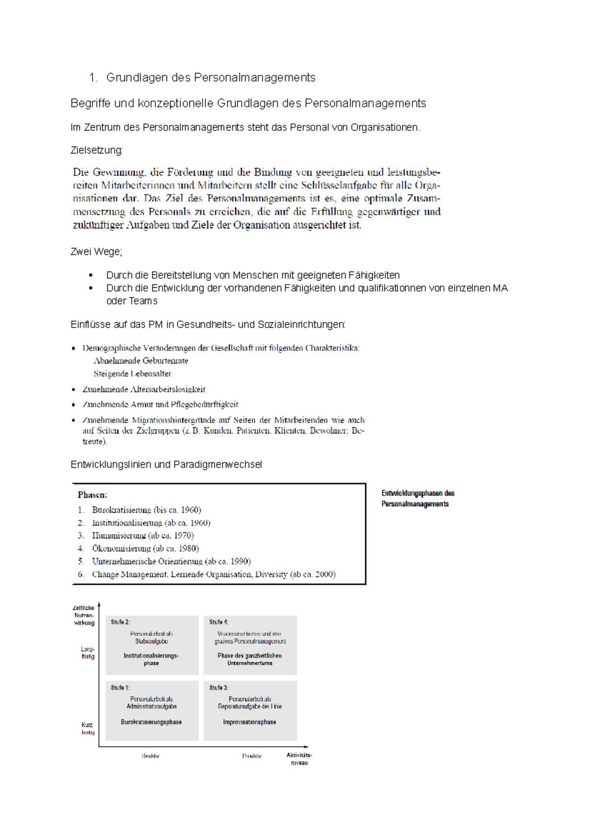 1.Grundlagen des Personalmanagements - 1. Grundlagen des und ...