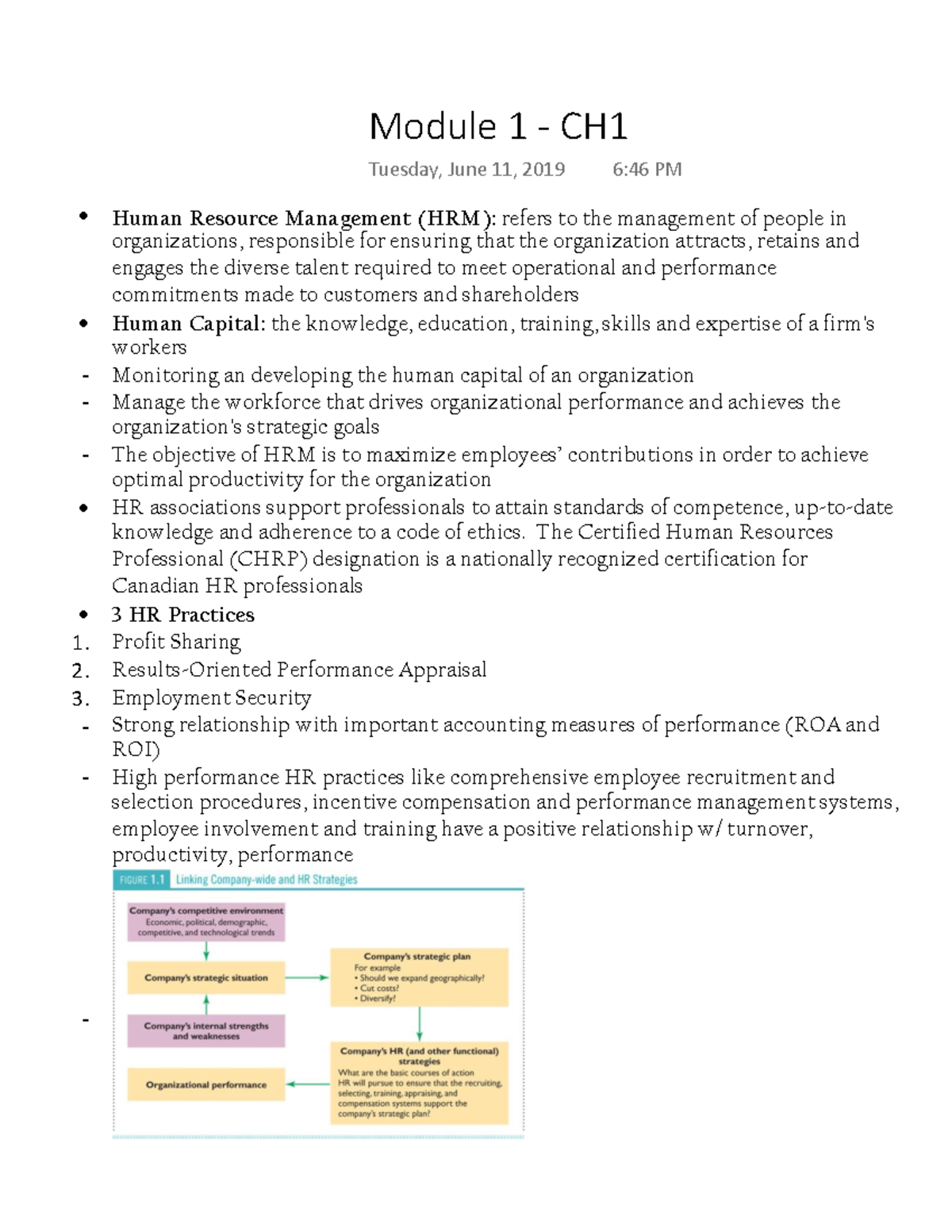 Module 1 - CH1 - Lecture Notes Lecture 1 - Module 1 - CH1 Tuesday, June ...