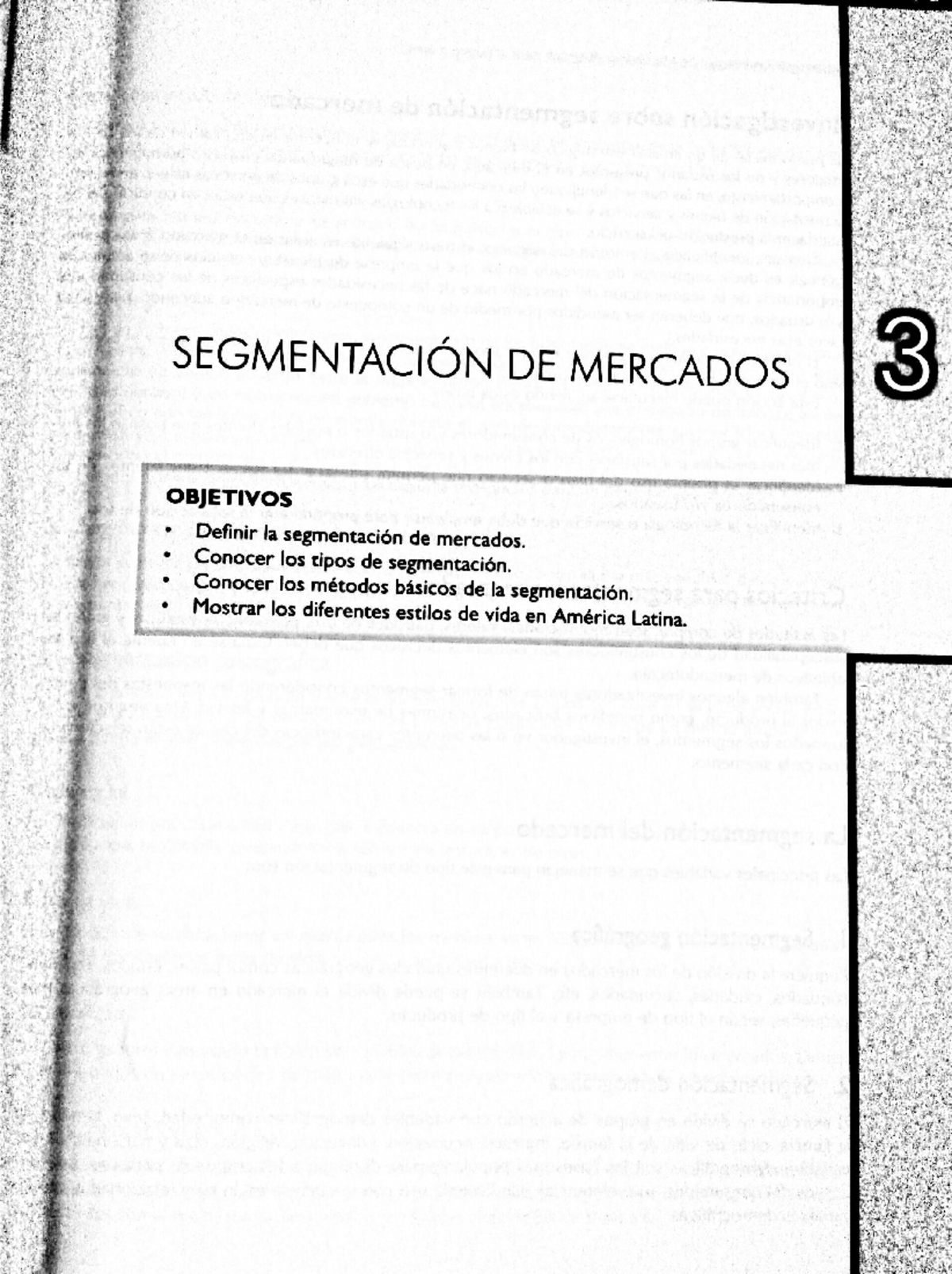 Segmentación de mercados - Procesos de Mercadeo - Studocu