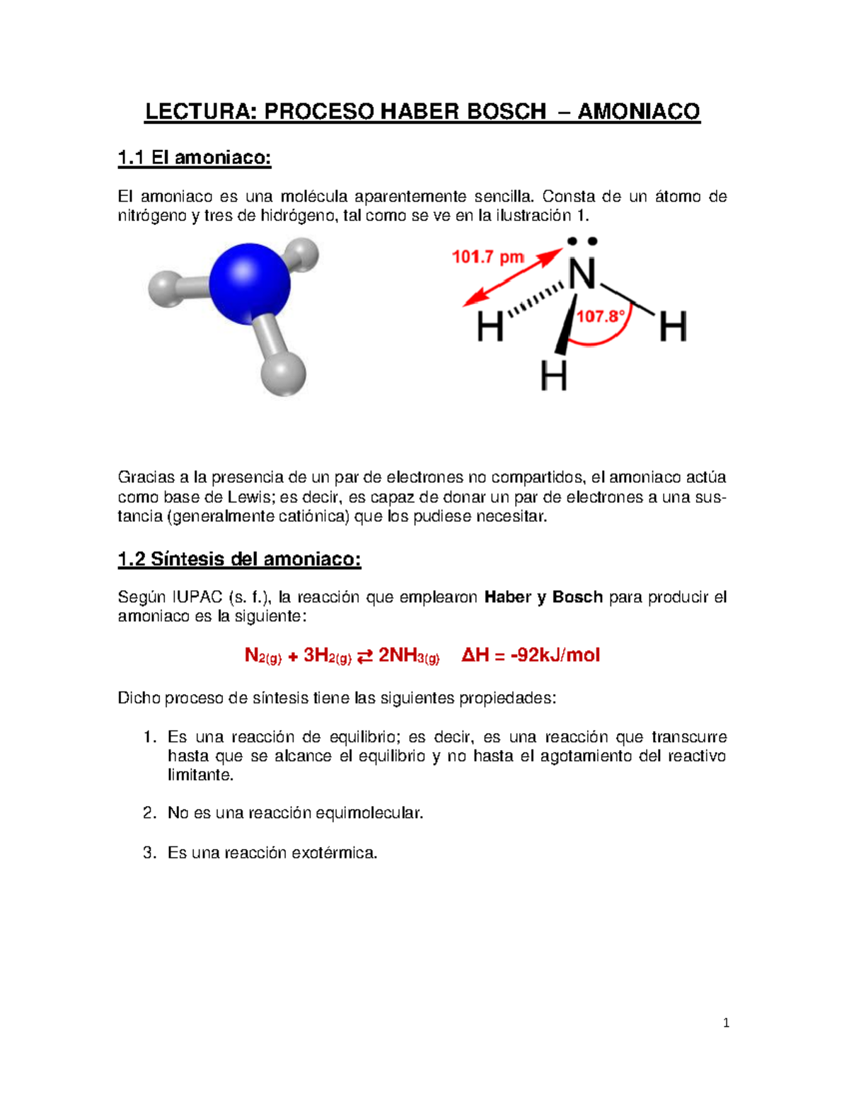 Ejercicios Y Teoría Para El Primer Parcial De Un Instituto - LECTURA ...