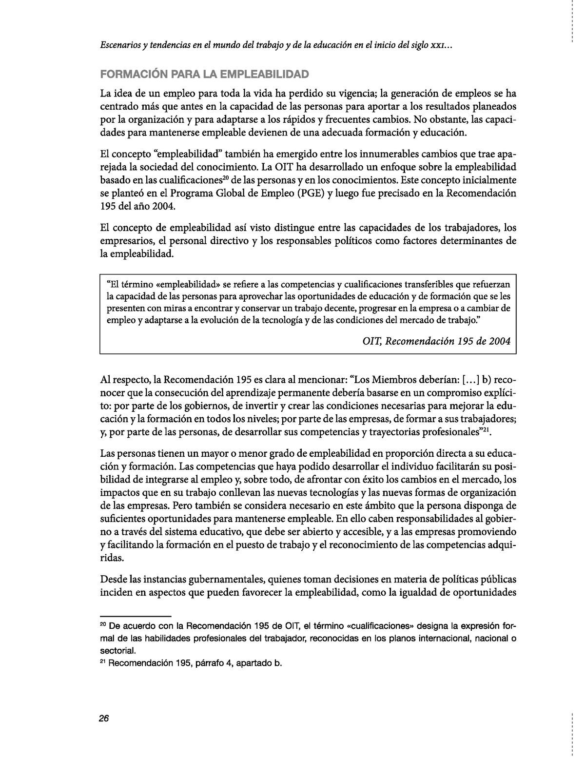 Lectura Formac I N Para La Empleabilidad Formaci N De Monitores