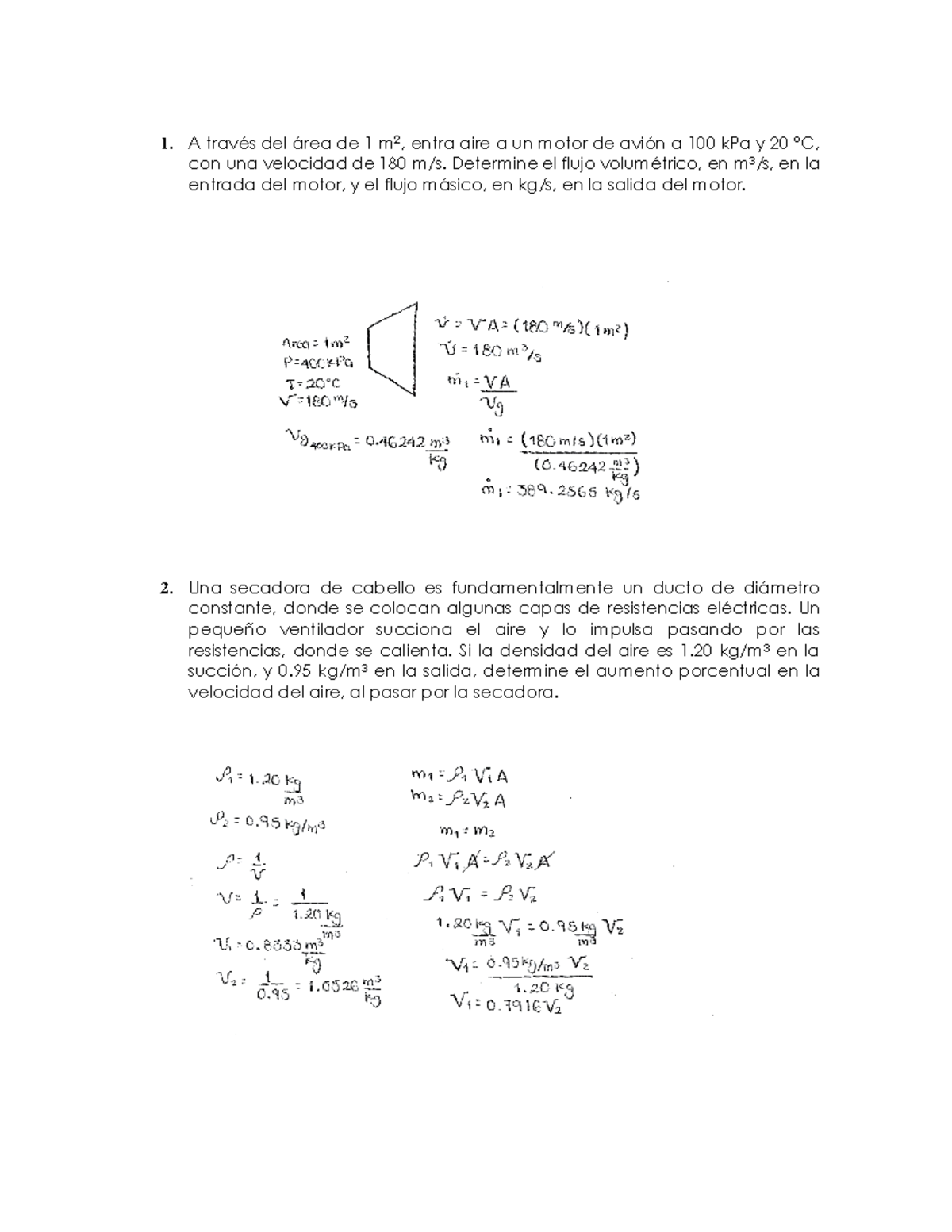 Actividad 4 22-2 Termodinamica - 1. A TravÈs Del ·rea De 1 M 2 , Entra ...