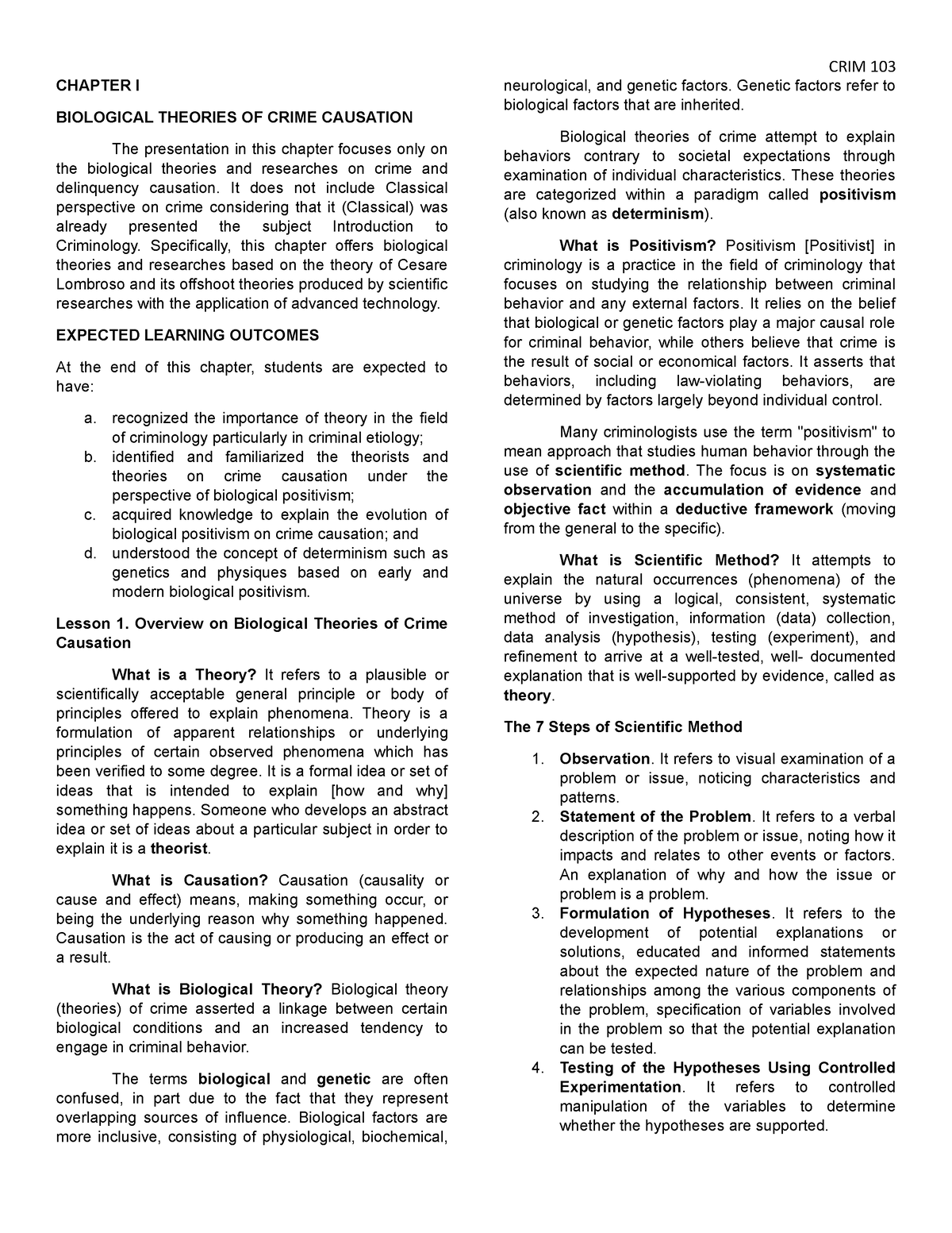 chapter-1-crim-103-filipino-chapter-i-biological-theories-of-crime