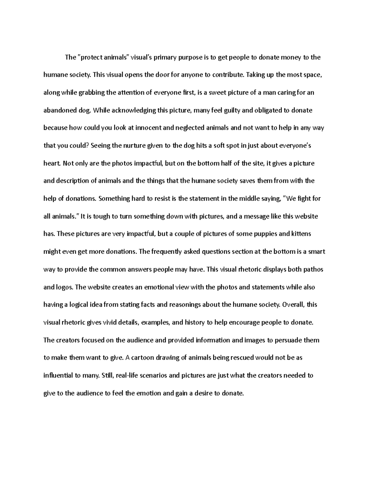 Visual Rhetoric - The 