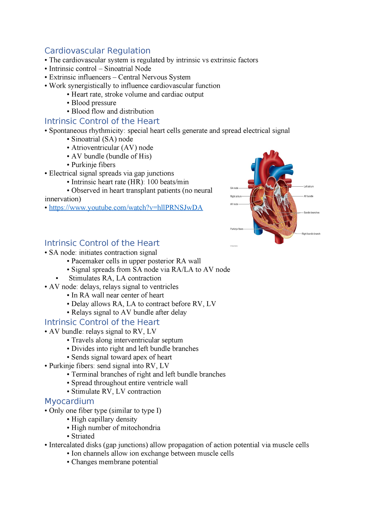 Cardio part 2 - Summary Exercise Physiology and Metabolism ...