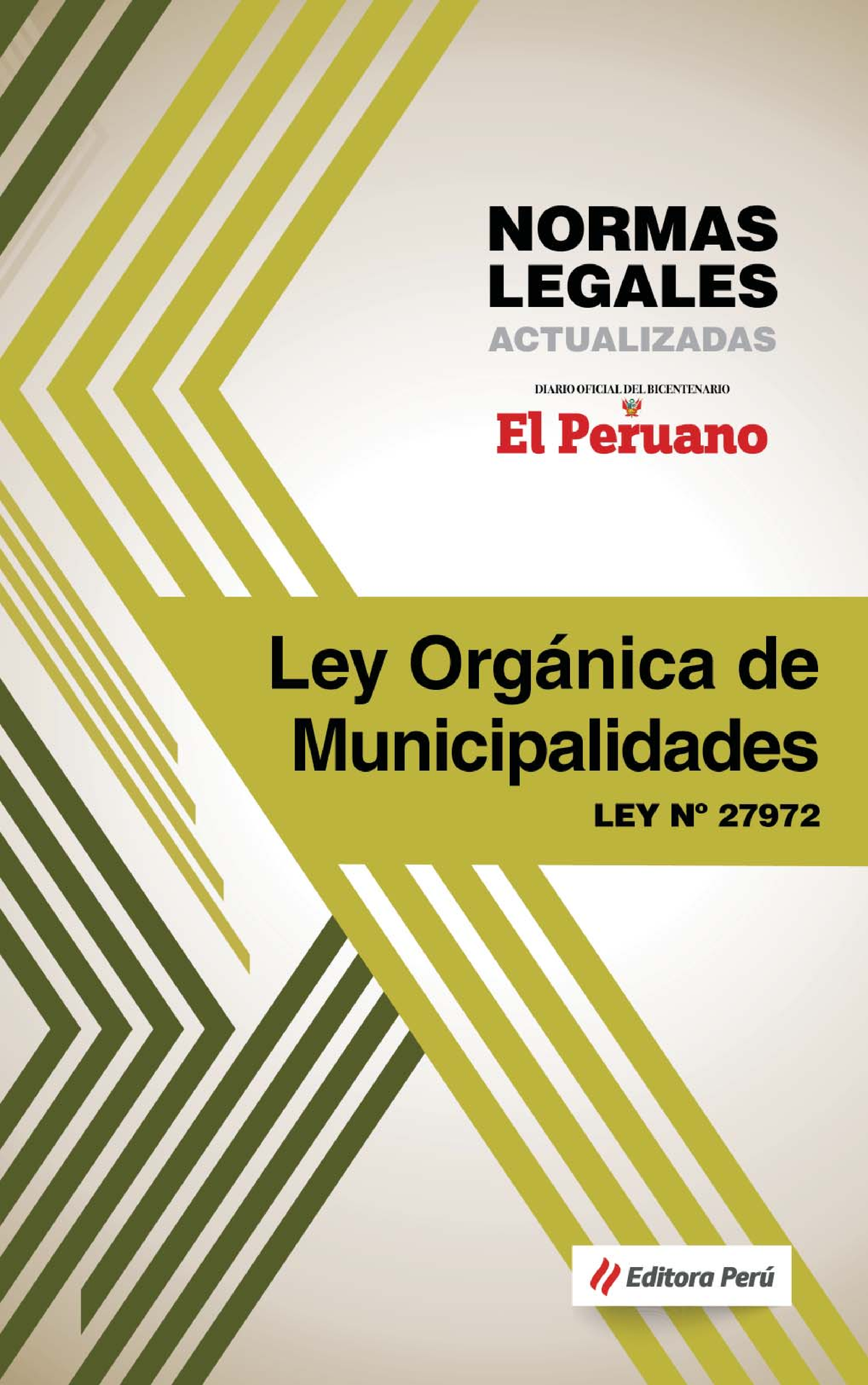 LEY Organica DE Municipalidades - LEY ORGÁNICA DE MUNICIPALIDADES LEY ...