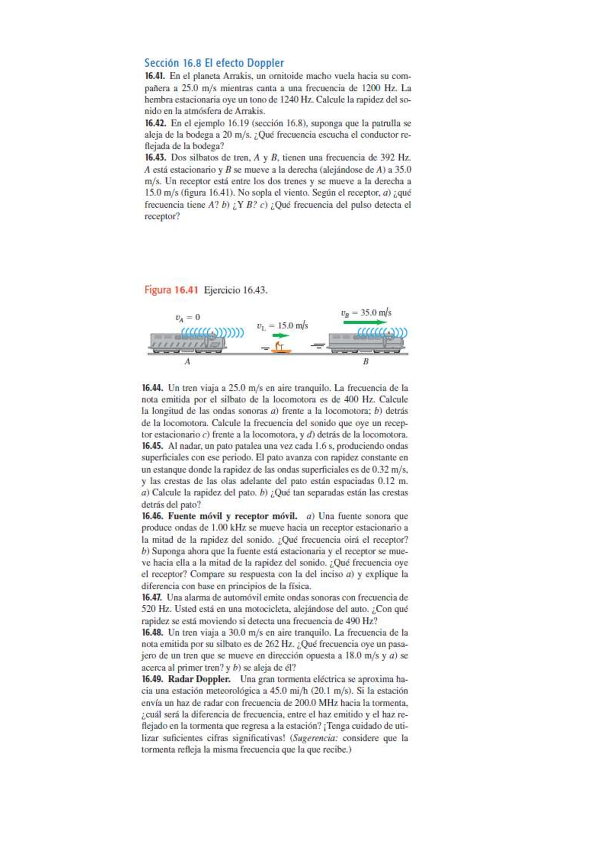 Ejercicios Efecto Doppler - FISICA - Studocu