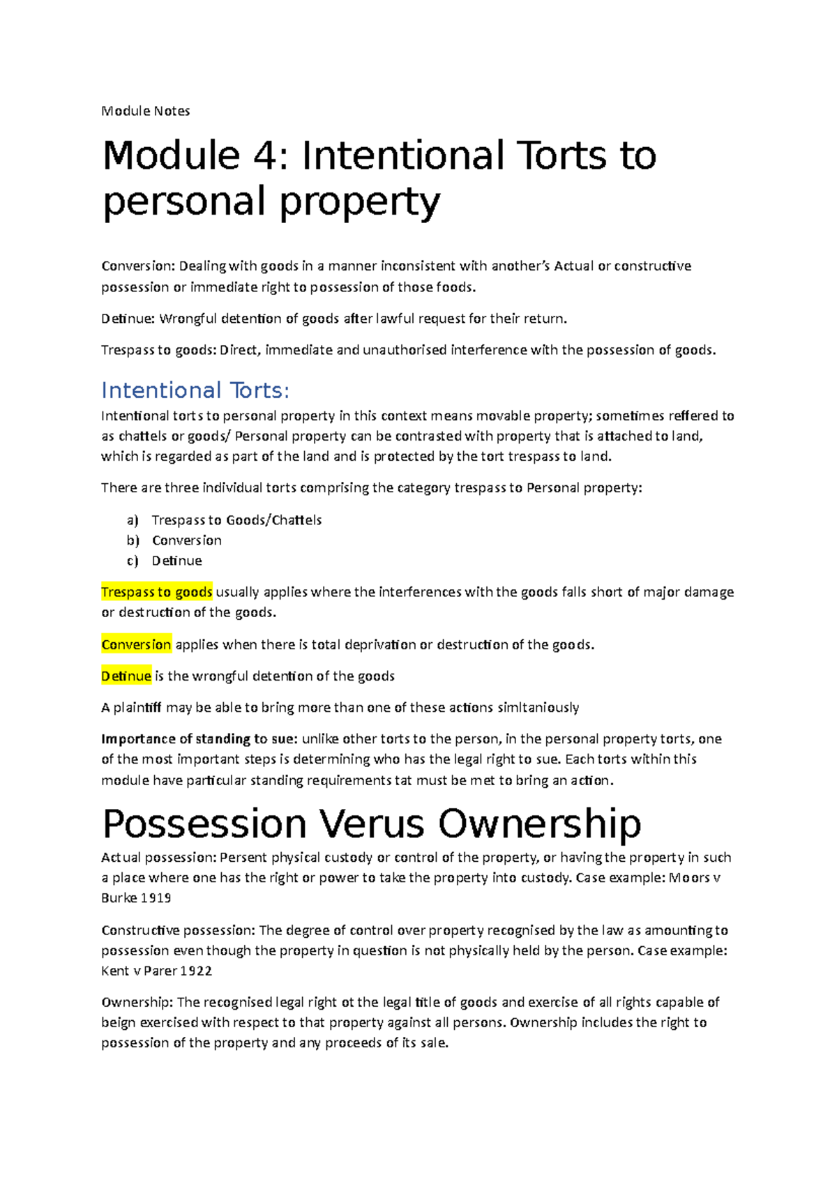 module-notes-module-notes-module-4-intentional-torts-to-personal