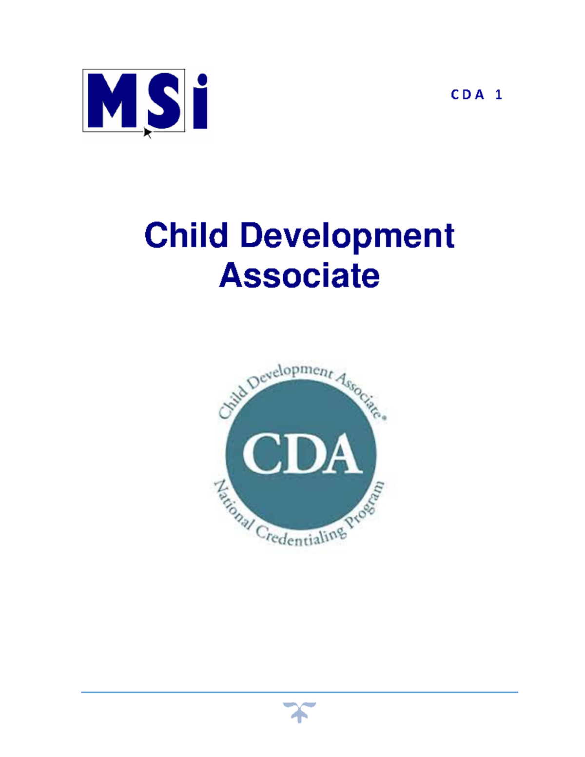 CDA Practice Test 1 Book Child Development Associate C D A 1 Question