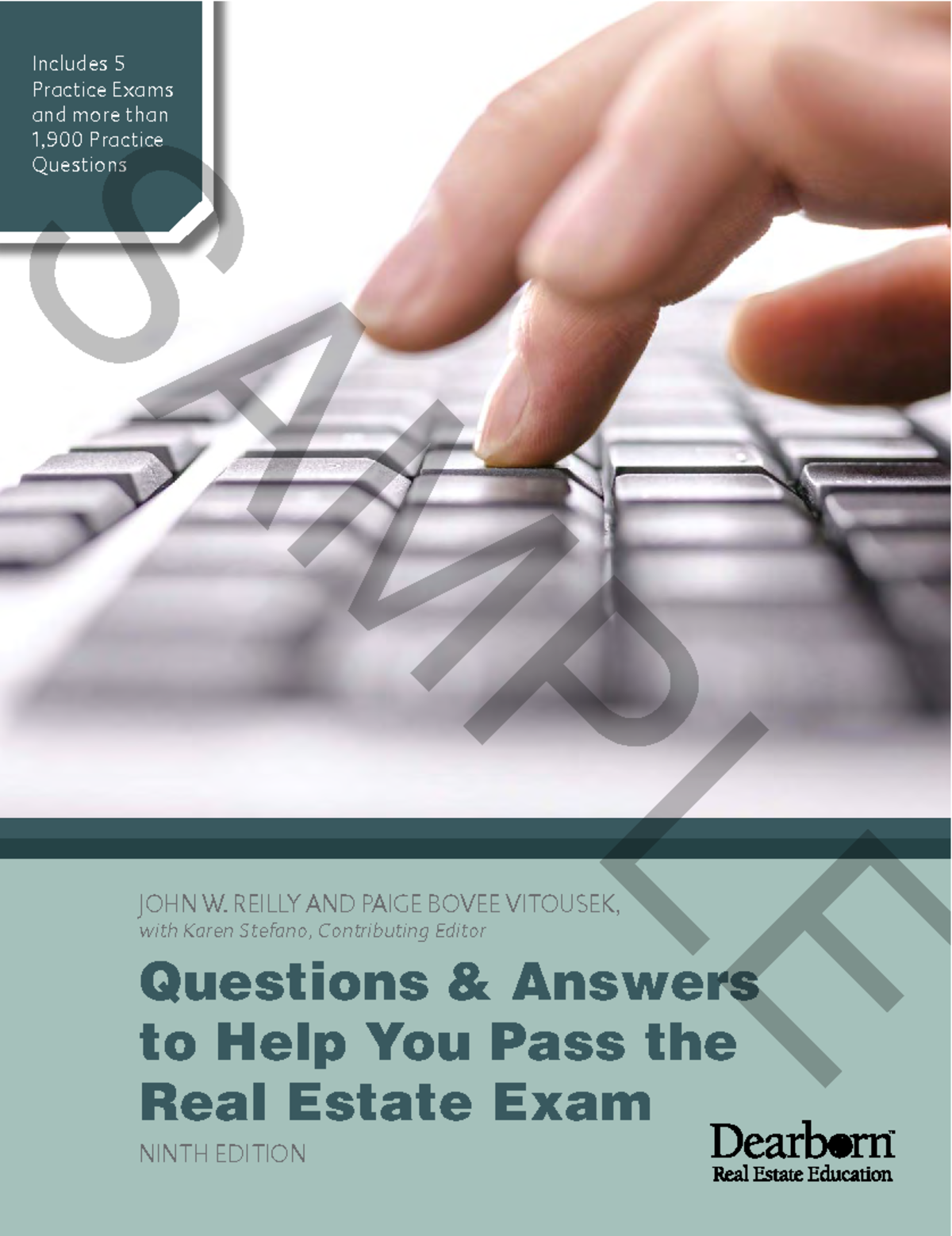 Questionsandanswerstohelpyoupassrealestateexam9th 100 PASS