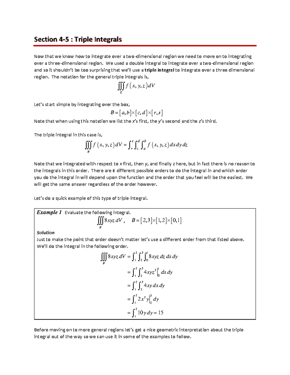 Triple Integrals: Conquer Calc Iii Now! - bphosbc