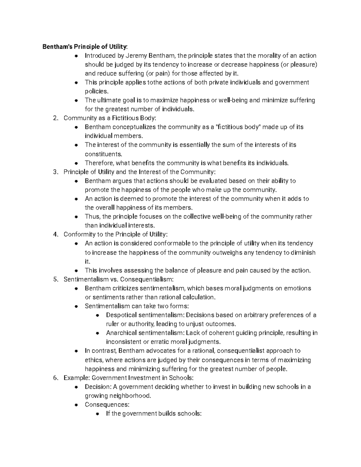 Bentham utility principal Bentham's Principle of Utility Introduced