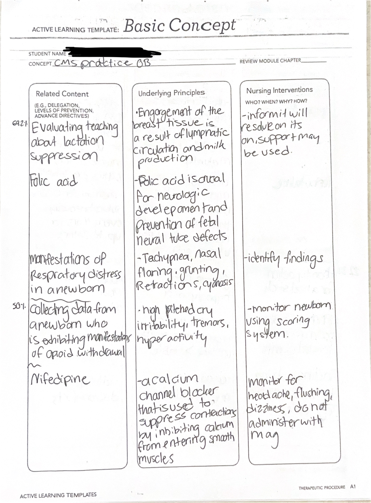 OB CMS rem - OB cms practice remidation - HCMA 114 - Studocu