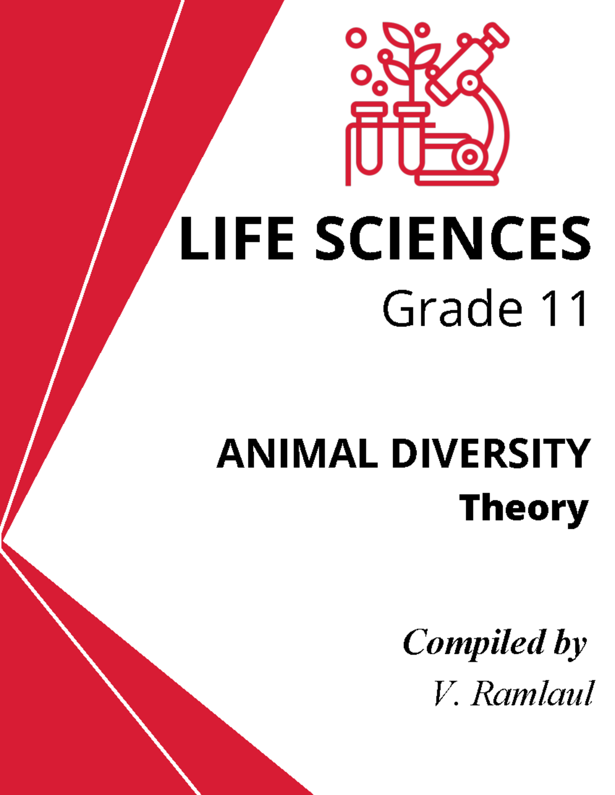 Gr12 LS Animal Diversity Theory - LIFE SCIENCES ANIMAL DIVERSITY Grade ...