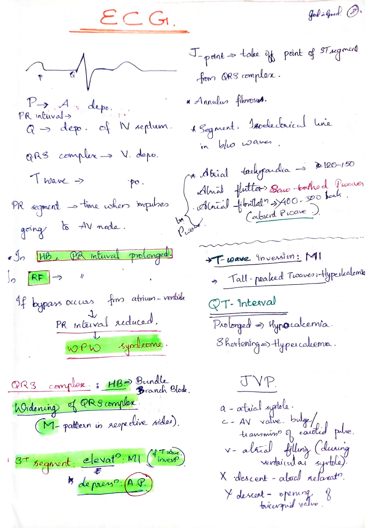 ECG, Rheumatic Heart Disease AND Infective Endocarditis - Bachelor of ...