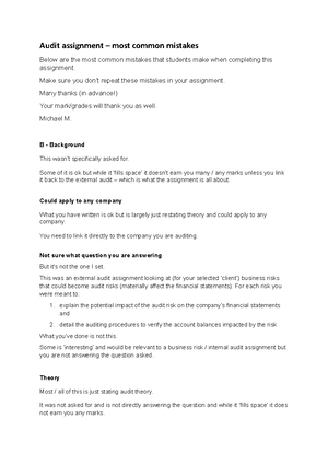 practical exercises for students to prepare assessment - The exam ...