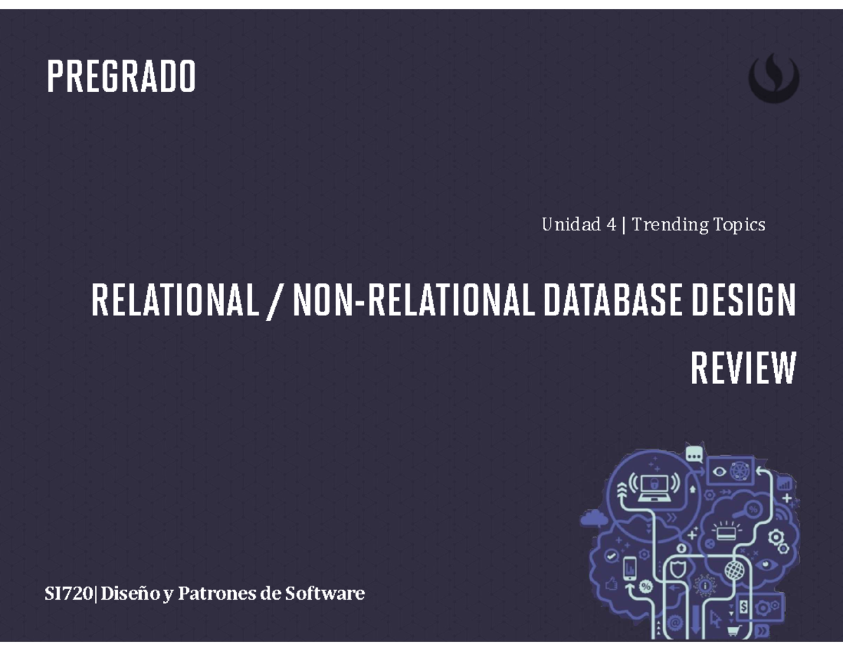 Upc Pre Si Data Design Review V Si Dise O Y Patrones De