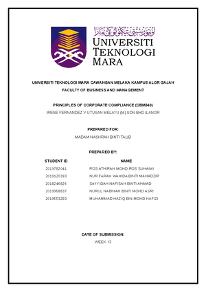 FREE CV Template - Lecture notes 2 - Document Processing - UiTM - Studocu