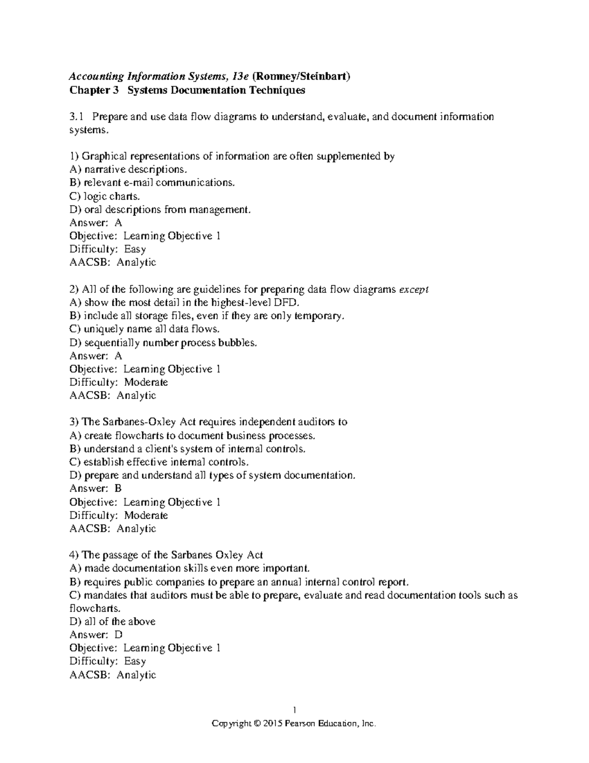 Chapter 3 solution manual accounting inf - 1 Accounting Information ...