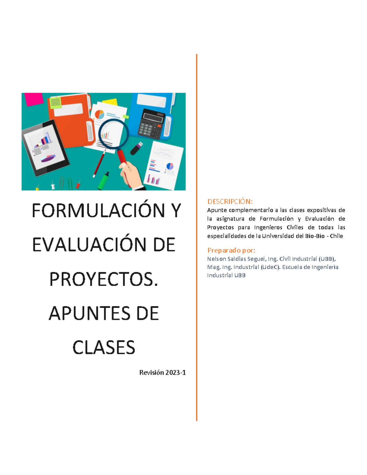 Formulacion Y Evaluacion De Proyectos Rev2023 1 FormulaciÓn Y EvaluaciÓn De Proyectos Apuntes 8625