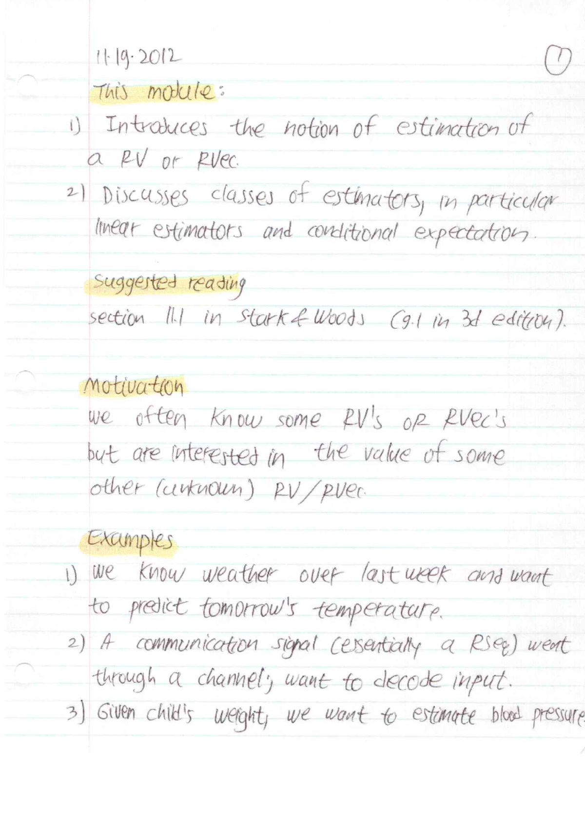 20 - lecture 20 class notes - ECE514 - Studocu