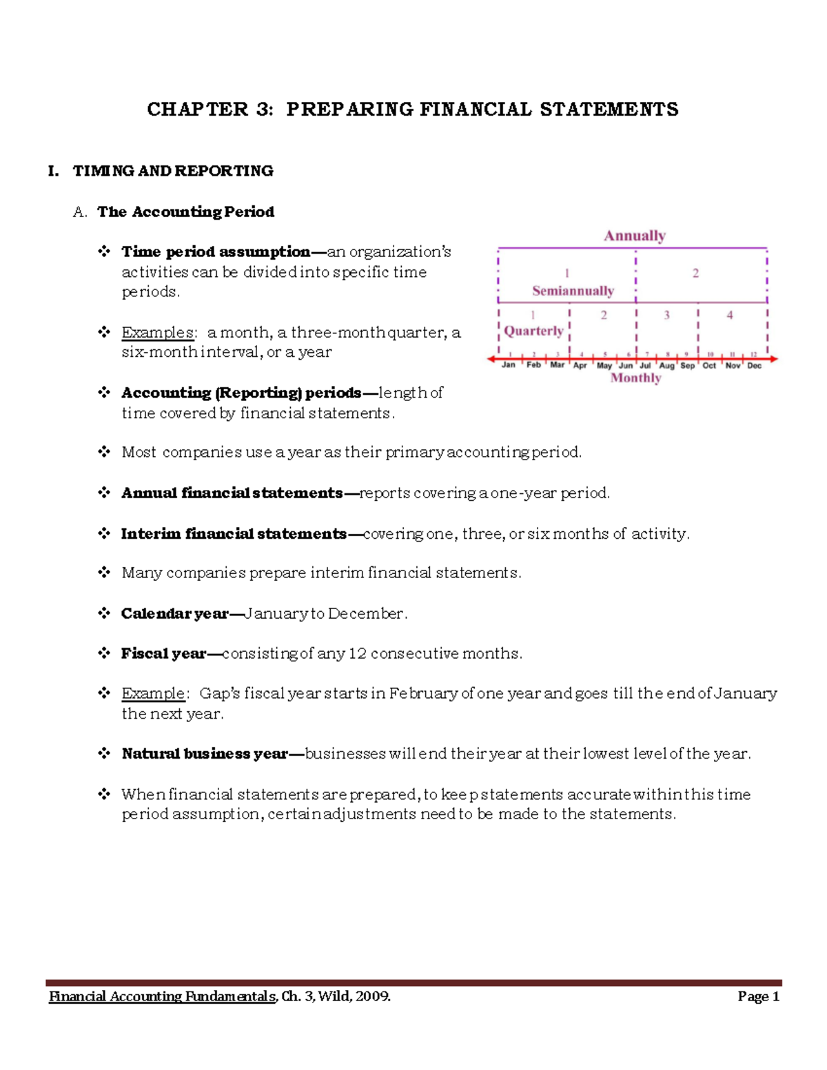 Chapter 3 SUPA MY Notes - CHAPTER 3: PREPARING FINANCIAL STATEMENTS I ...