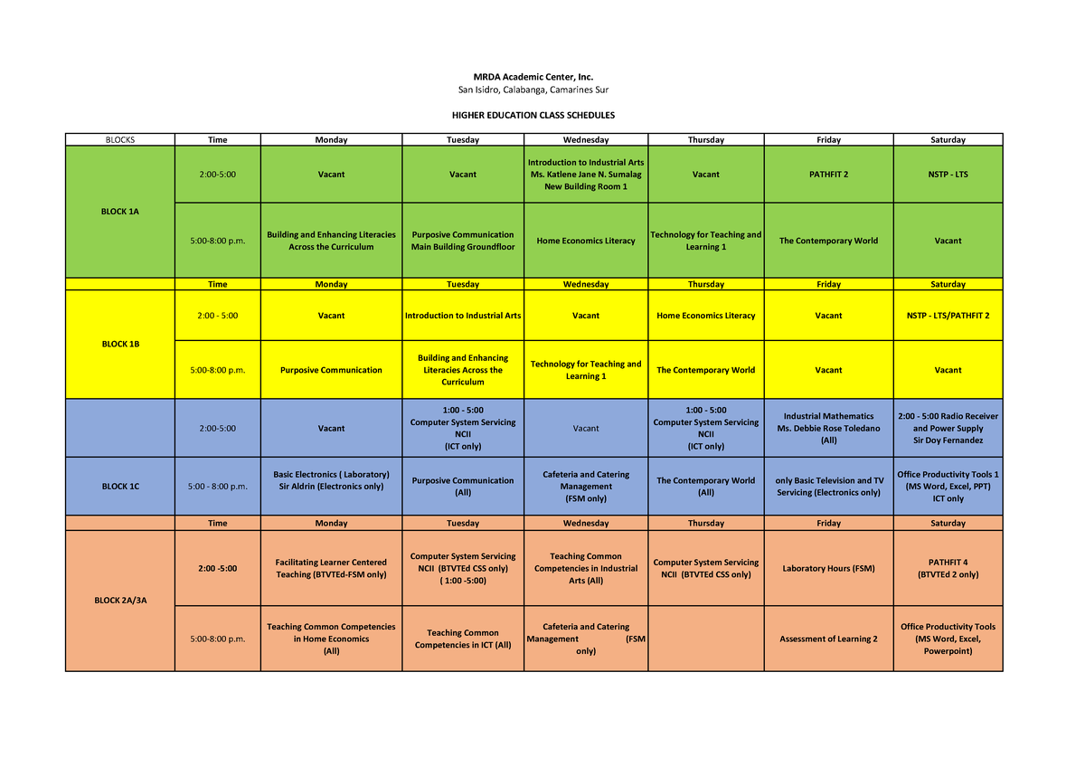 January 30 2024 Updated Class Program College Department BLOCKS Time   Thumb 1200 848 