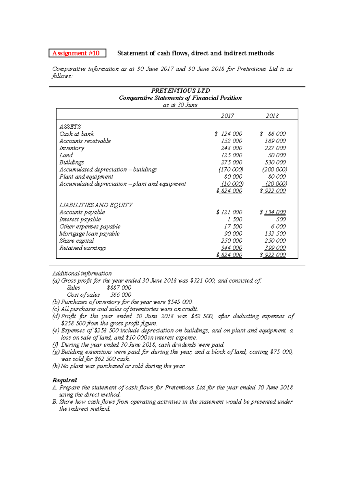 Chapter 18 Assignment #10 on Chapter 18 Due 28 Oct 2022 - Assignment ...