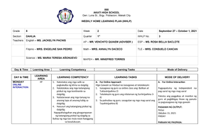 Detailed Lesson Plan 5as - Detailed Lesson Plan SCHOOL: Bangkulasi ...