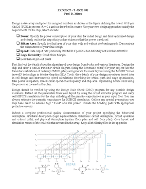 Lecture-12 - Lecture Ppt - VLSI Design-I 1 Memory Subsystem Design ...