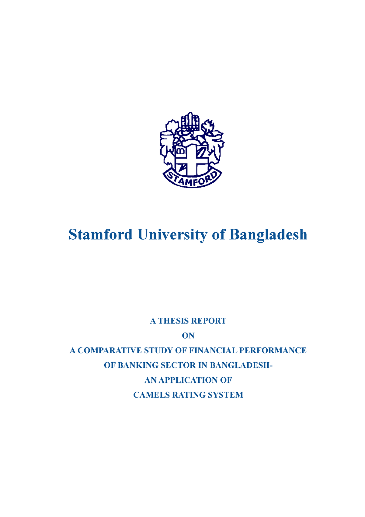 sector thesis finance