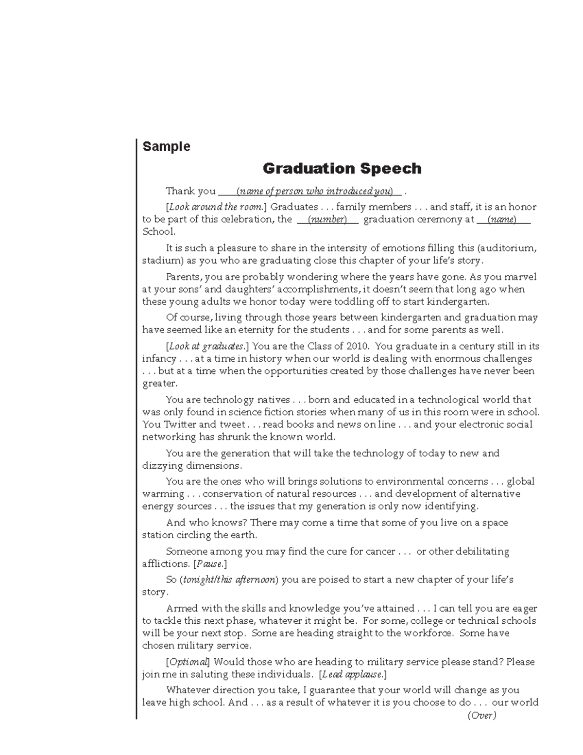 sample-graduation-speech-no-2-5-20-13-sample-graduation-speech-thank